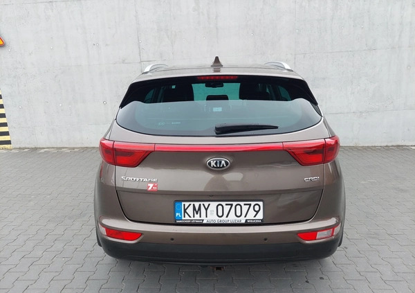 Kia Sportage cena 74900 przebieg: 78359, rok produkcji 2017 z Wieliczka małe 379